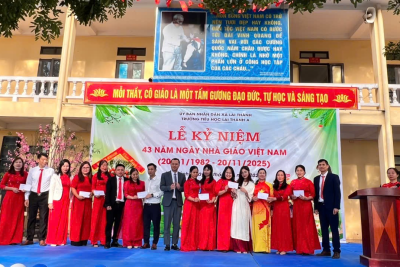 HỘI THI THỂ DỤC THỂ THAO MÔN PICKLEBALL GIÁO VIÊN TRƯỜNG TIỂU HỌC LAI THÀNH A CHÀO MỪNG NGÀY 20/11