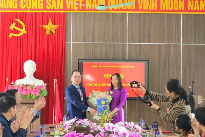 TRƯỜNG TIỂU HỌC LAI THÀNH A TỔ CHỨC CÔNG BỐ QUYẾT ĐỊNH BỔ NHIỆM HIỆU TRƯỞNG MỚI